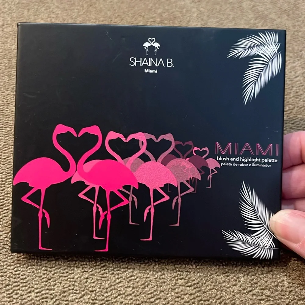 MIAMI MINI FACE PALETTE BLUSH AND HIGHLIGHT NEW (TD)
